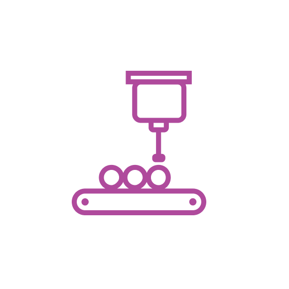 Color Food Processing Icon