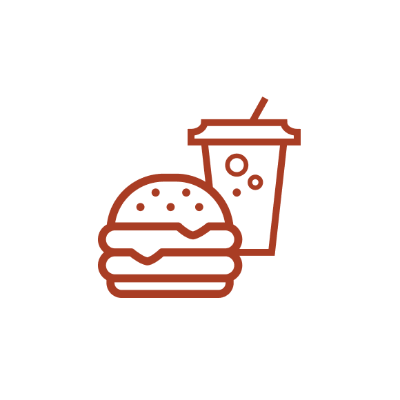Color Food and Beverage Icon