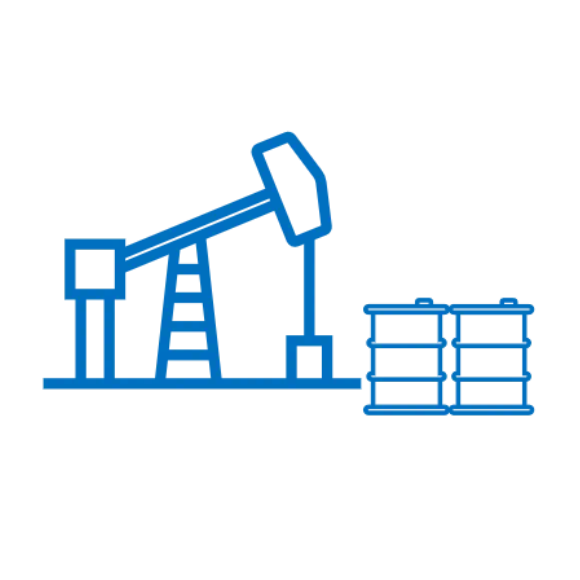 oil and gas distribution icon