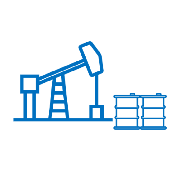 oil and gas distribution icon