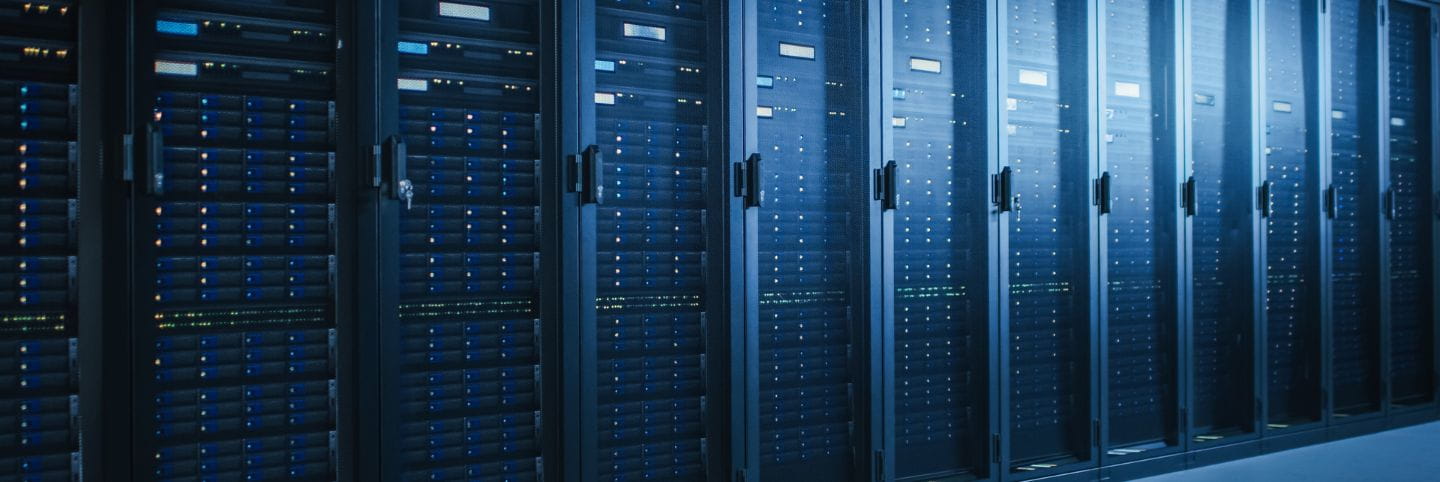 Picture of a data center