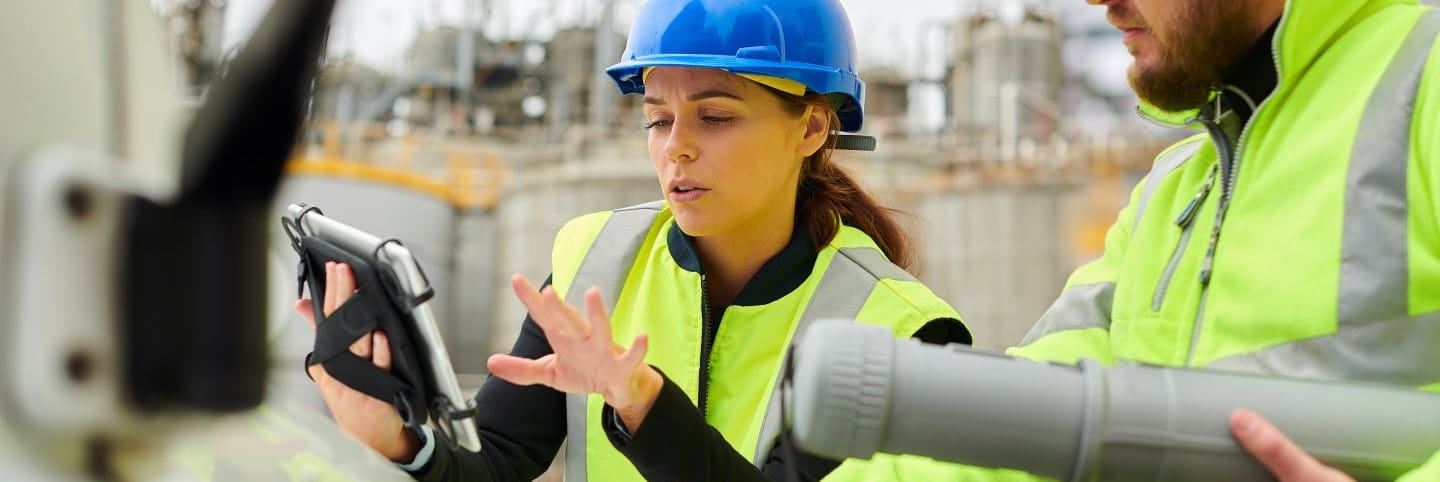 Chemical plant engineers
