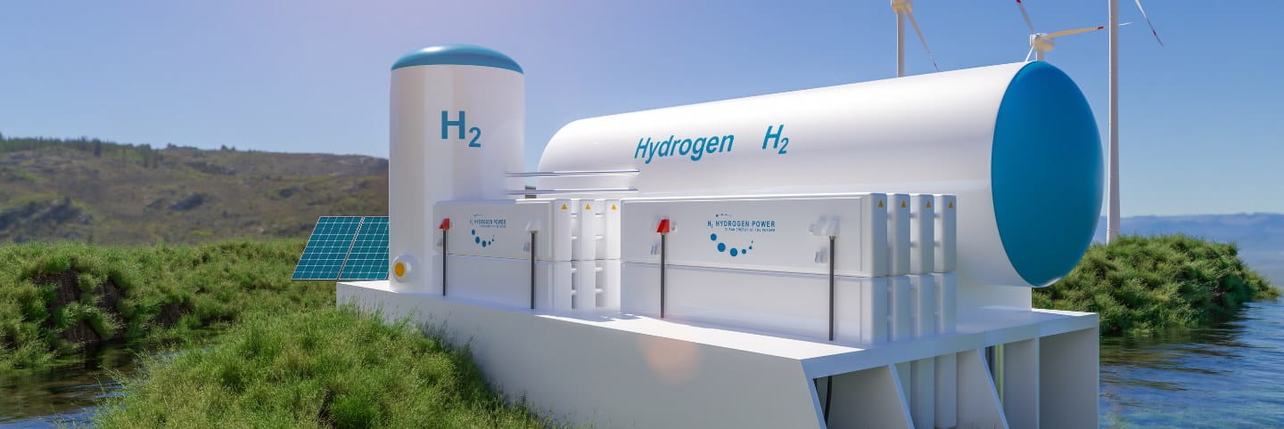 picture of a hydrogen storage tank