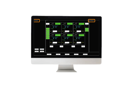 computer showing the intellitrace software