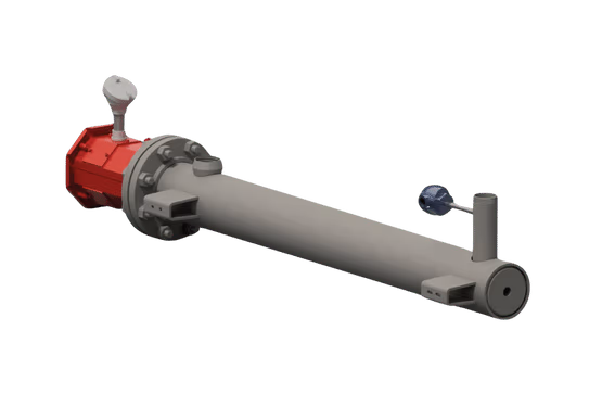 Pick and ship circulation heater 3D render