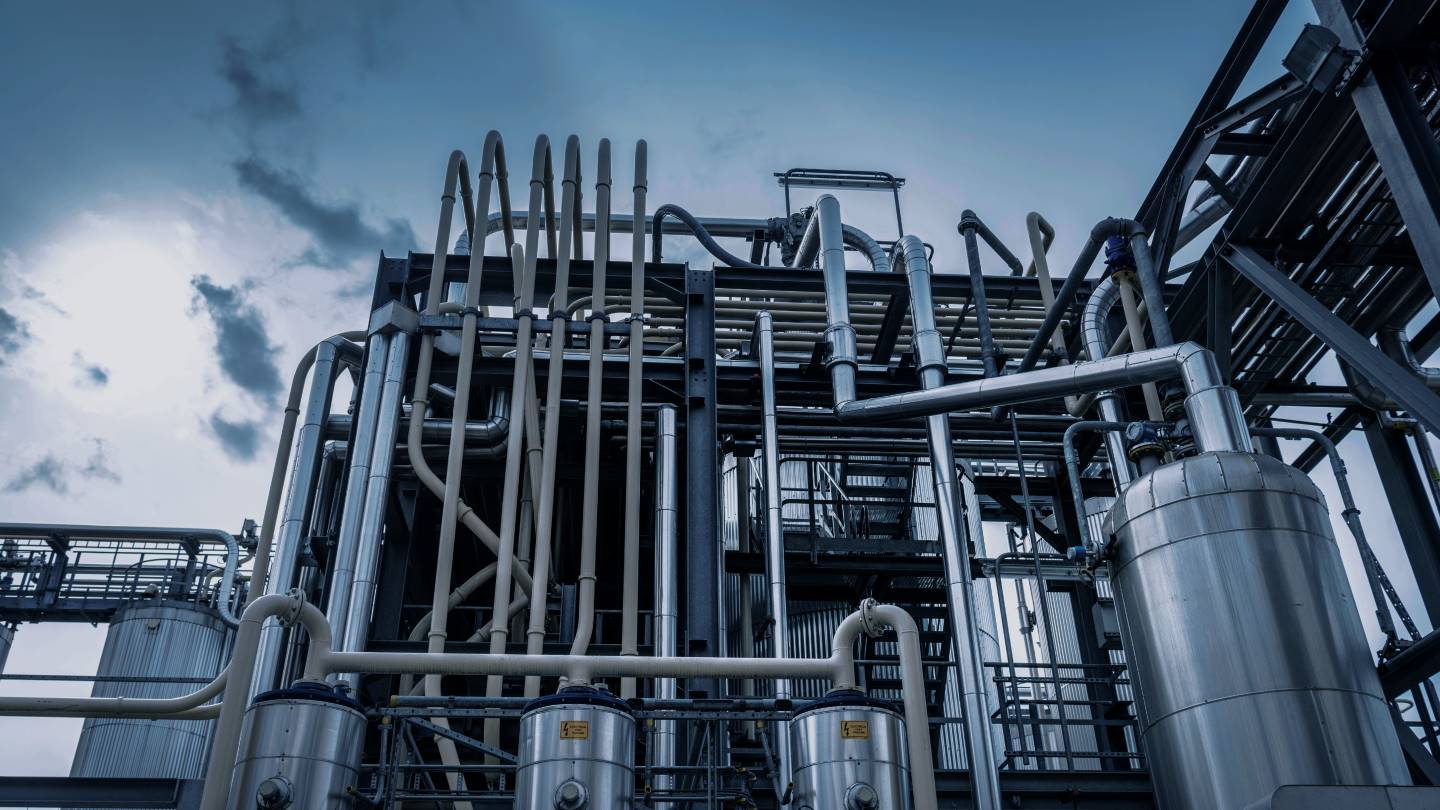 Thermal oil pipes