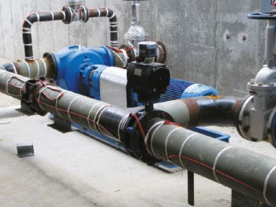 Heat trace solutions on a water pipe