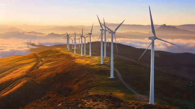 Wind turbine for industrial sustainability